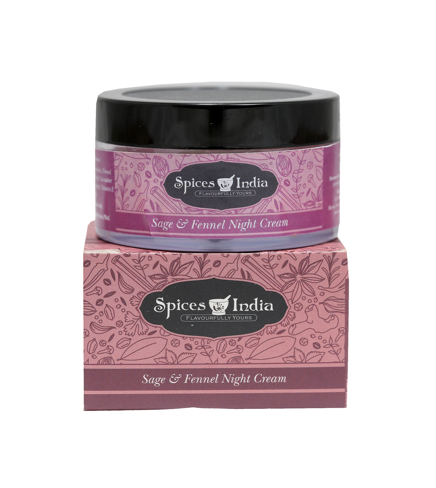 Spices IndiaSage and fennel night cream